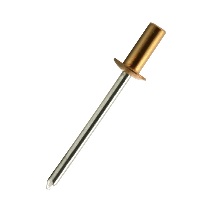 Close End Copper/Steel (Copper/Stainless Steel) Blind Rivet