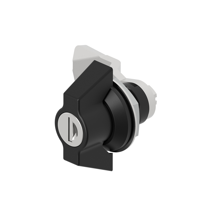 Quarter turn latch 13335/1025 ,key locking/non-locking,wing knob,zinc alloy/stainless steel,cam without stopper Quarter turn latch 13335/1025 ,key locking/non-locking,wing knob,zinc alloy/stainless steel,cam without stopper
