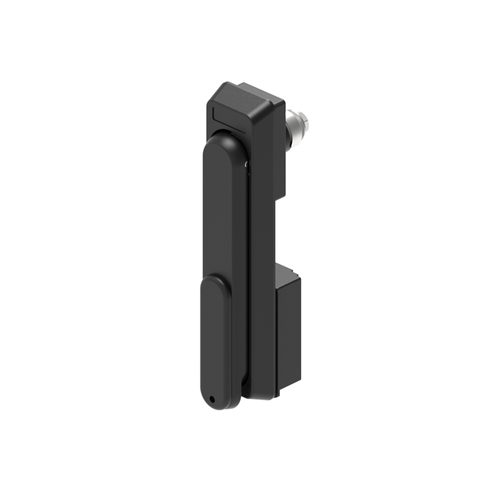 Swing handle latch 2037,zinc alloy,key locking,Euro profile half lock cylinder,dust cap,padlockable hasp option