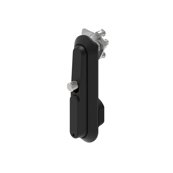 Swing handle latch 2071,zinc alloy,key locking,Euro profile half lock cylinder,dust cap,padlockable hasp option